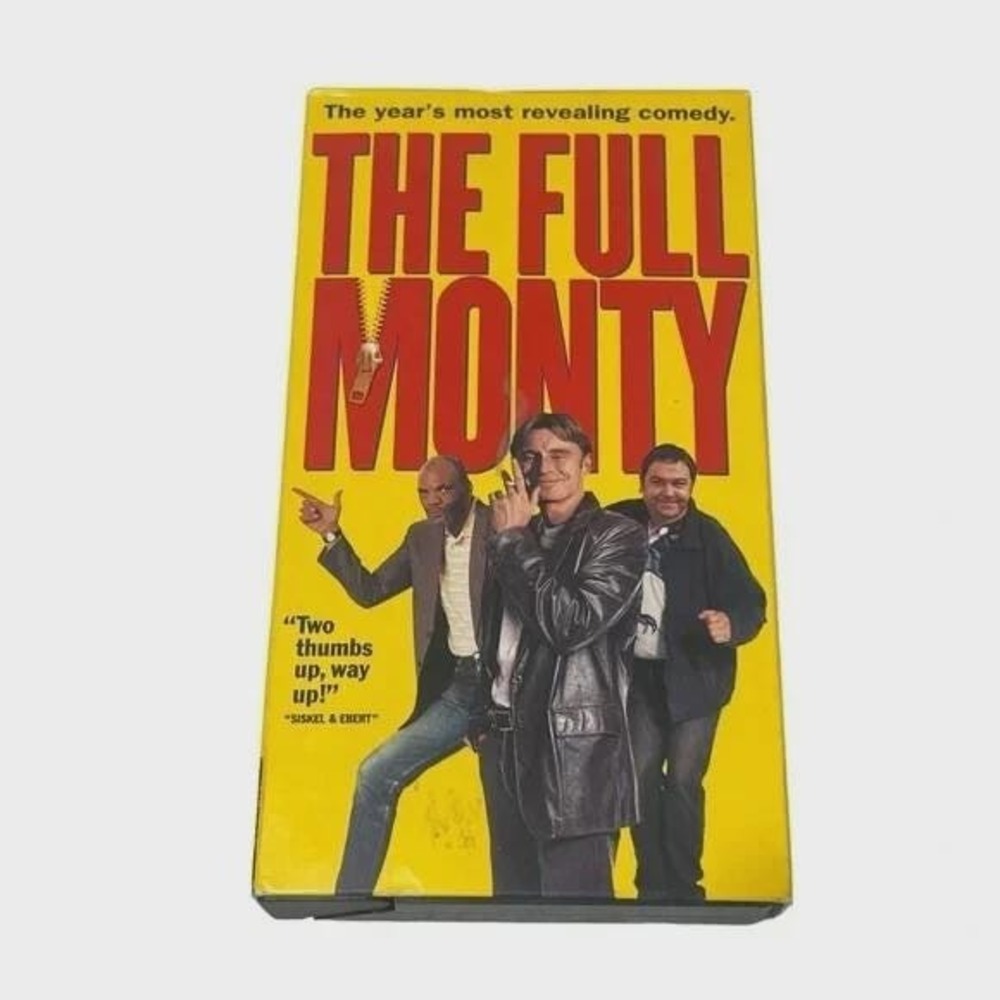 The Full Monty VHS Robert Carlyle Tom Wilkinson British Comedy